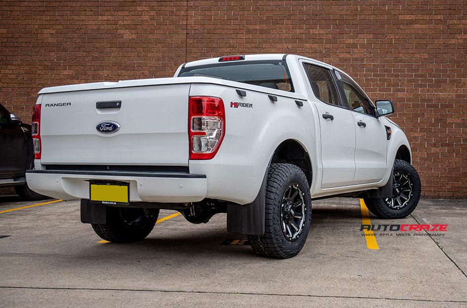 FORD RANGER GD05 MATTE BLACK MILLED ACCENTS